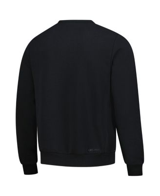 Men's Black Cleveland Cavaliers Authentic Standard Issue Travel Dri-FIT Sweatshirt