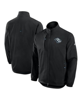 Fanatics - Men's Black Utah Mammoth Authentic Pro Rink Full-Zip Coaches Jacket