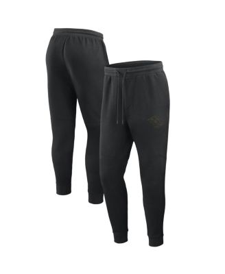 Fanatics - Men's Black Utah Mammoth Authentic Pro Road Tri-Blend Joggers