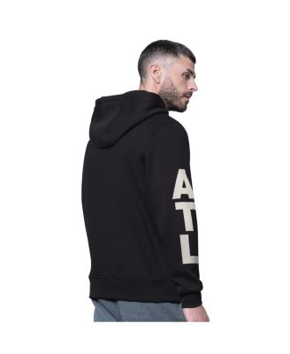 Men's Black Atlanta Falcons Handoff Fleece Hoodie Sweatshirt