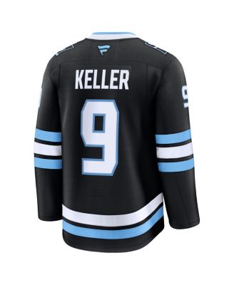 Men's Clayton Keller Black Utah Mammoth Home Premium Player Jersey