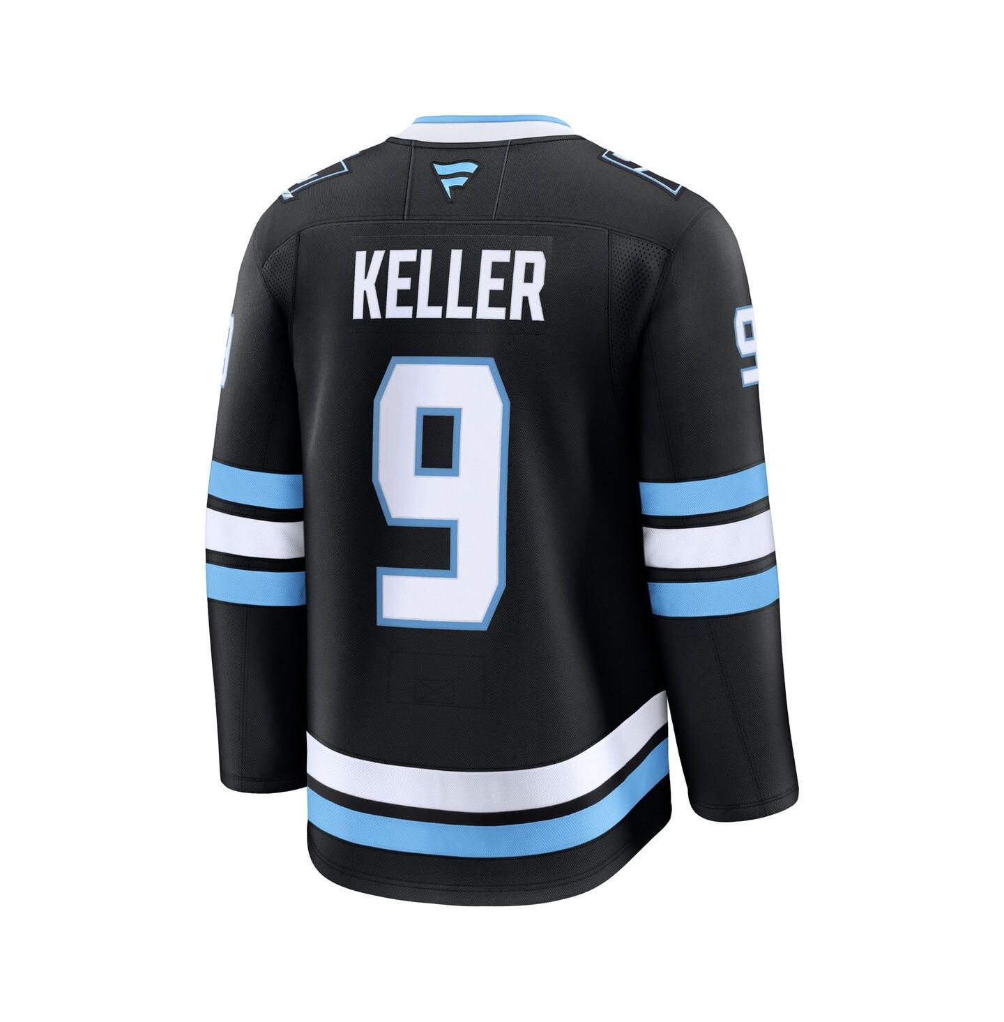 Мужской топ Fanatics Clayton Keller Black Utah Mammoth Home Premium Player Jersey — фото 3