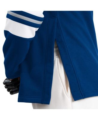 Men's Royal Indianapolis Colts Adaptive Lord Stanley Crewneck Sweatshirt