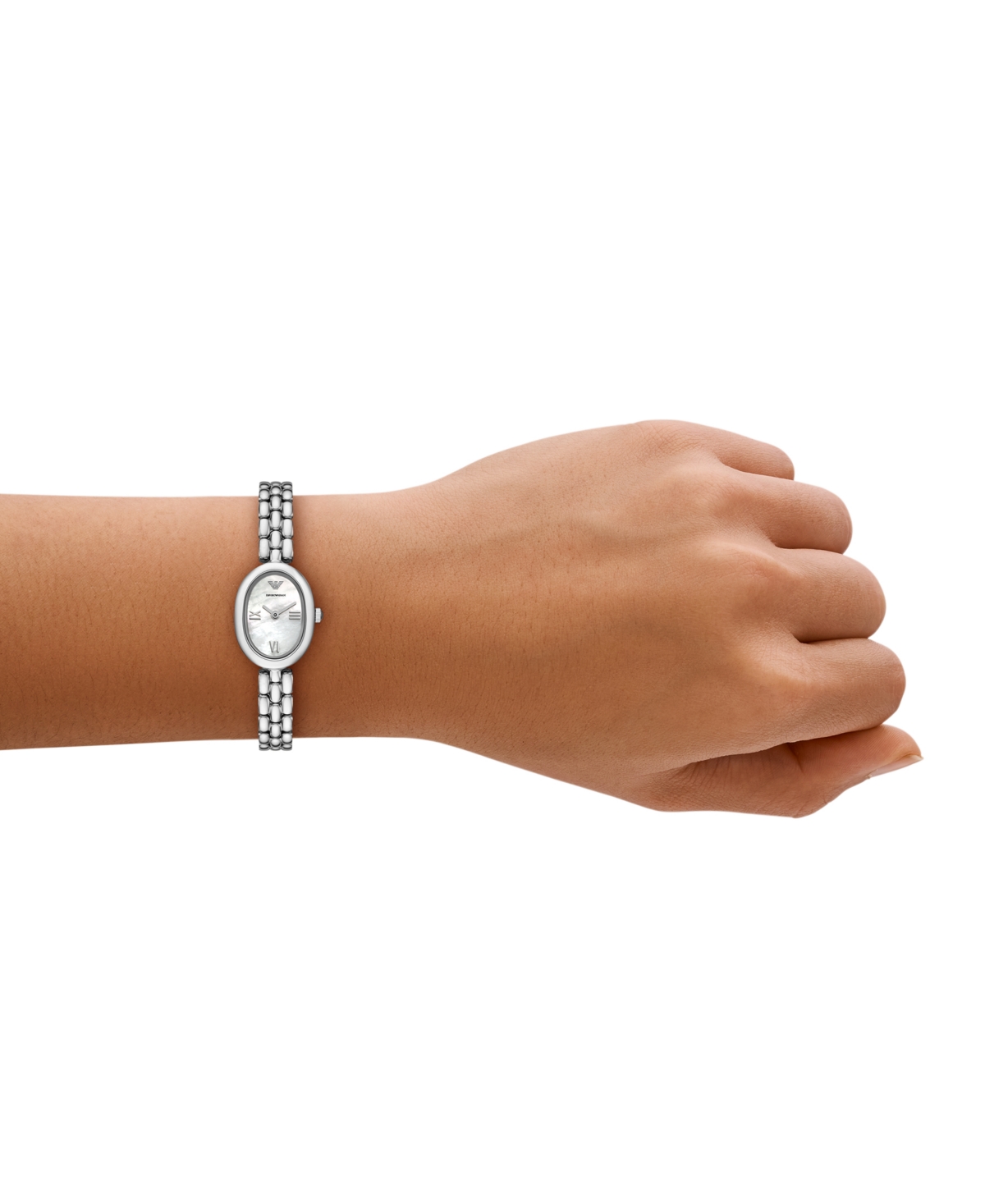 Emporio Armani Women's Two-Hand Stainless Steel Watch, 24mm