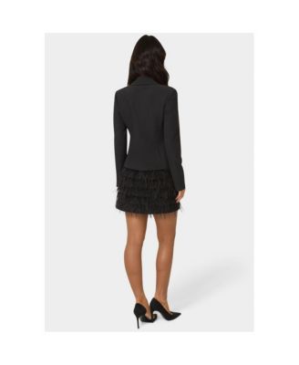 Women's Feather Blazer Dress