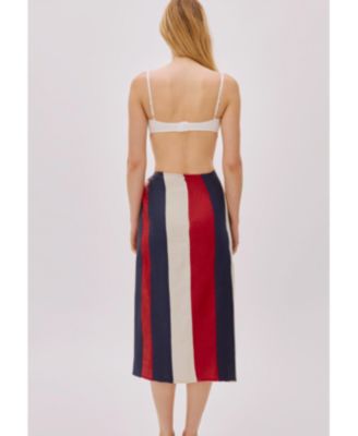 Women's Soho Linen Wrap Skirt