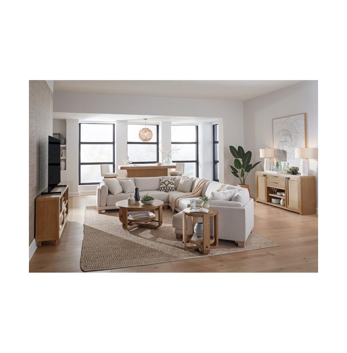 Parker House Furniture Parker House Escape Cocktail Table Round with Shelf