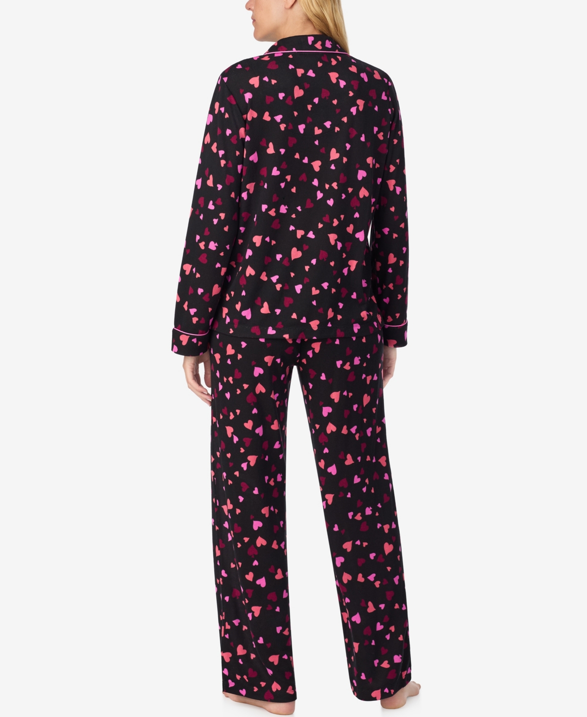 Kate Spade New York Women's 2-Piece Sleepwear Long-Sleeve Top and Pajama Pants Set