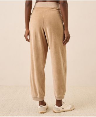 Women's Organic Cotton Velour Relaxed Jogger