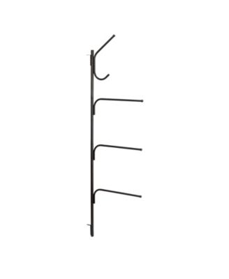 Hinge-It Clutterbuster Steel Valet Family Towel Bar