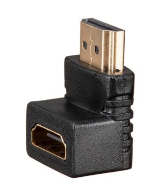 HDMI Male to Female Right Angle Adapter
