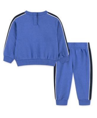 Baby Boys' Crewneck Sweatshirt and Pants, 2-Piece Set