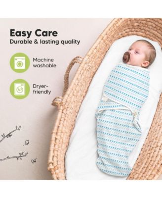 3pk Soothe Baby Swaddle, Organic Baby Swaddle Sleep Sacks, Newborn, Infant Swaddle Sack