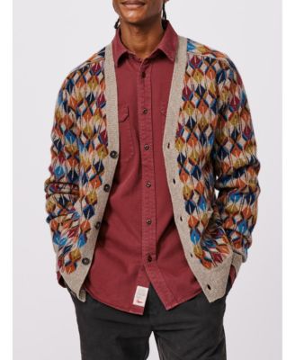 Men's Kestral Wool Blend Cardigan Sweater