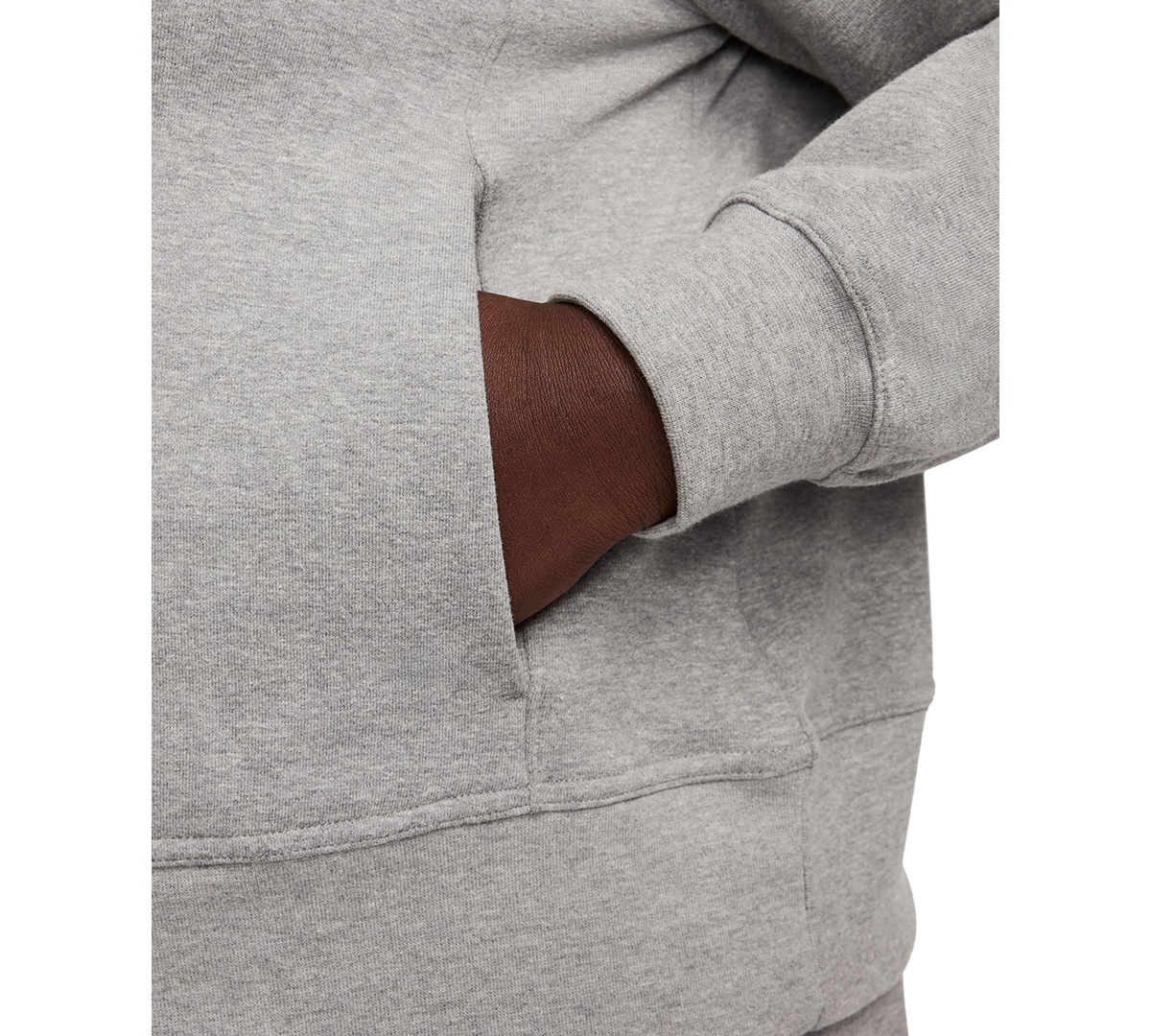 Nike Plus Size Dri-fit One Full-zip French Terry Hoodie In Gray