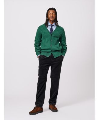 Men's Leonard Wool Cable Sweater Cardigan