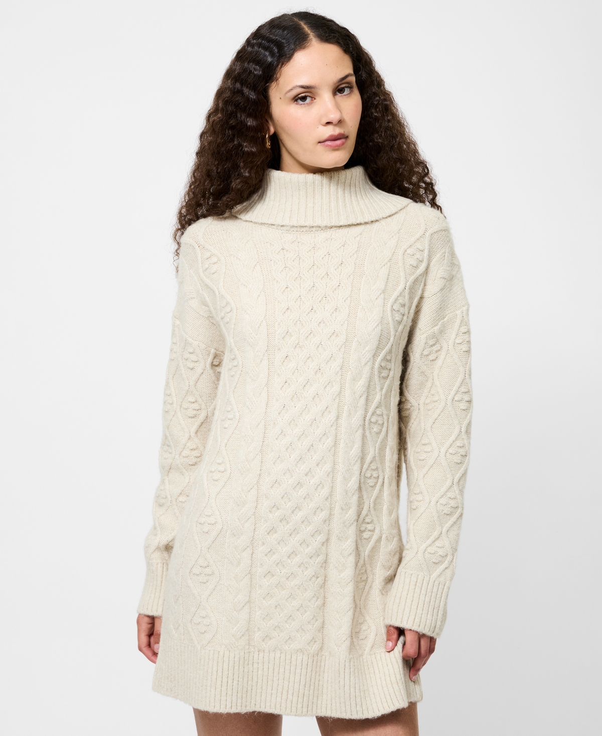 French Connection Women's Makira Turtle Neck Dress