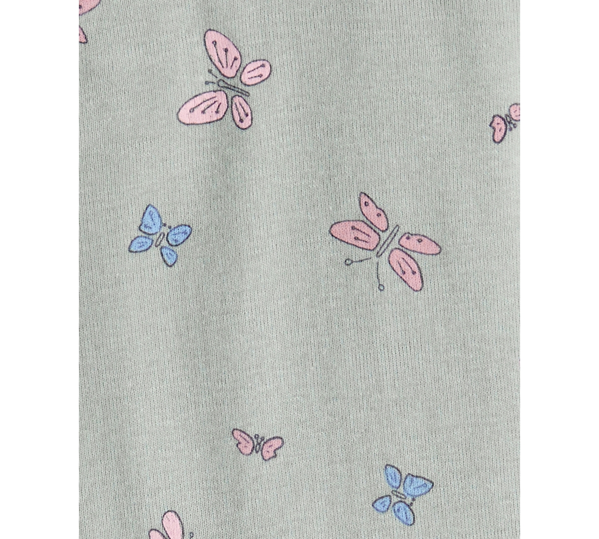 Carter's Baby Girls 3-Piece Butterfly Vest, Bodysuit and Pants Set