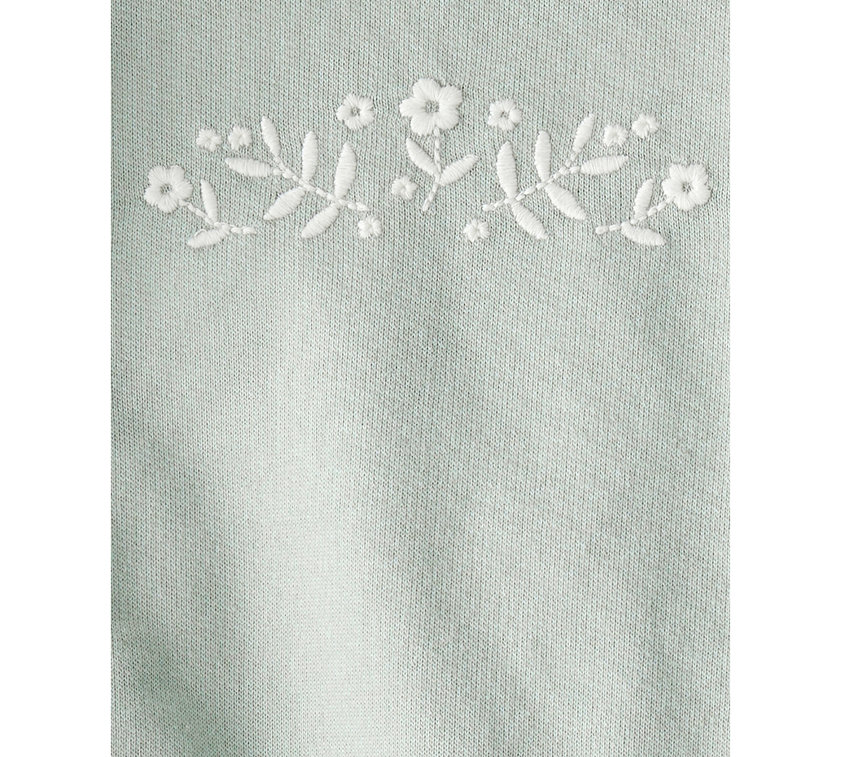 Carter's Baby Girls 3-Piece Floral Sweatshirt, Bodysuit and Pants Set