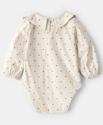 Baby Girls' Bow Print Bodysuit and Pants, 2-Piece Set
