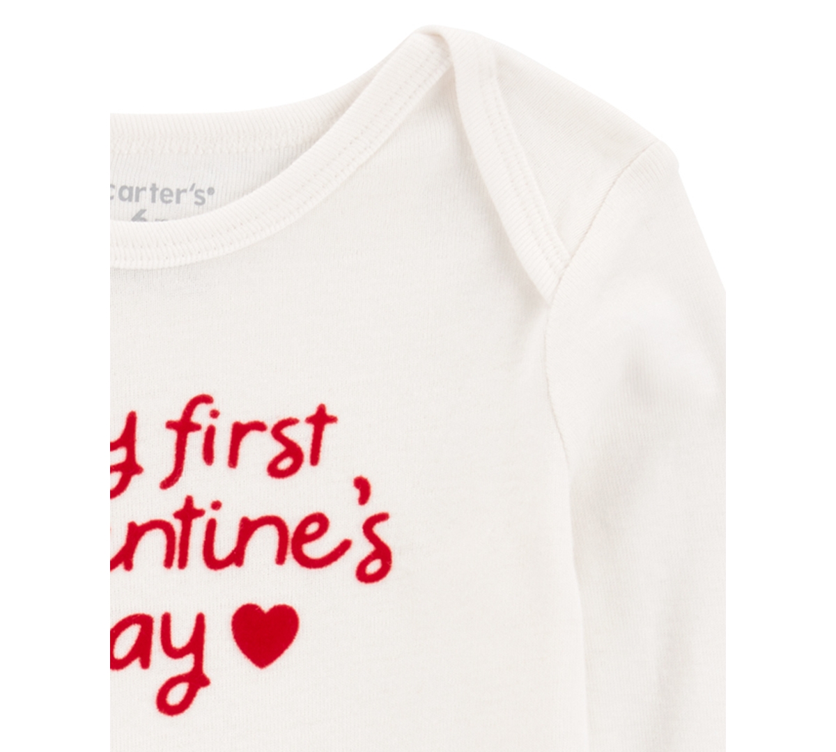 Carter's Baby Girls or Boys 2-Piece My First Valentine's Day Bodysuit and Pants Set