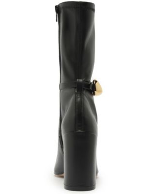 Women's Farrah High Block Square Toe Booties