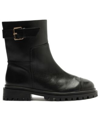 Women's Brody Low Block Round Toe Booties