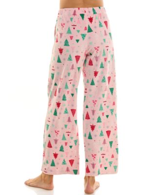 Women's Velour Open Leg Pull-On Pants