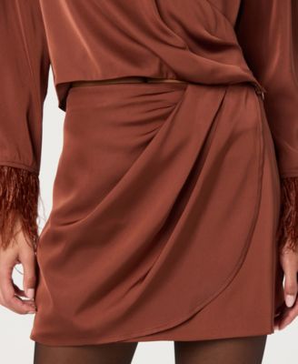 Women's Catrina Side-Zip Bodycon Mini Skirt