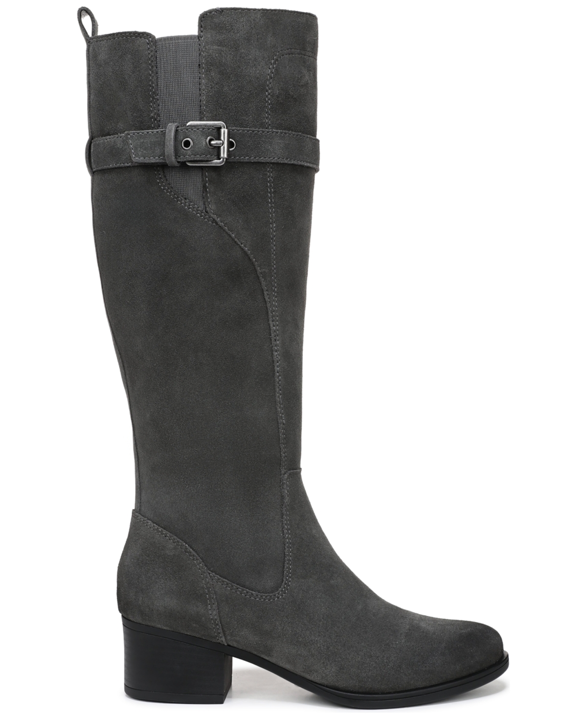 Naturalizer Women's Kenna Wide Calf Knee High Boots In Gray