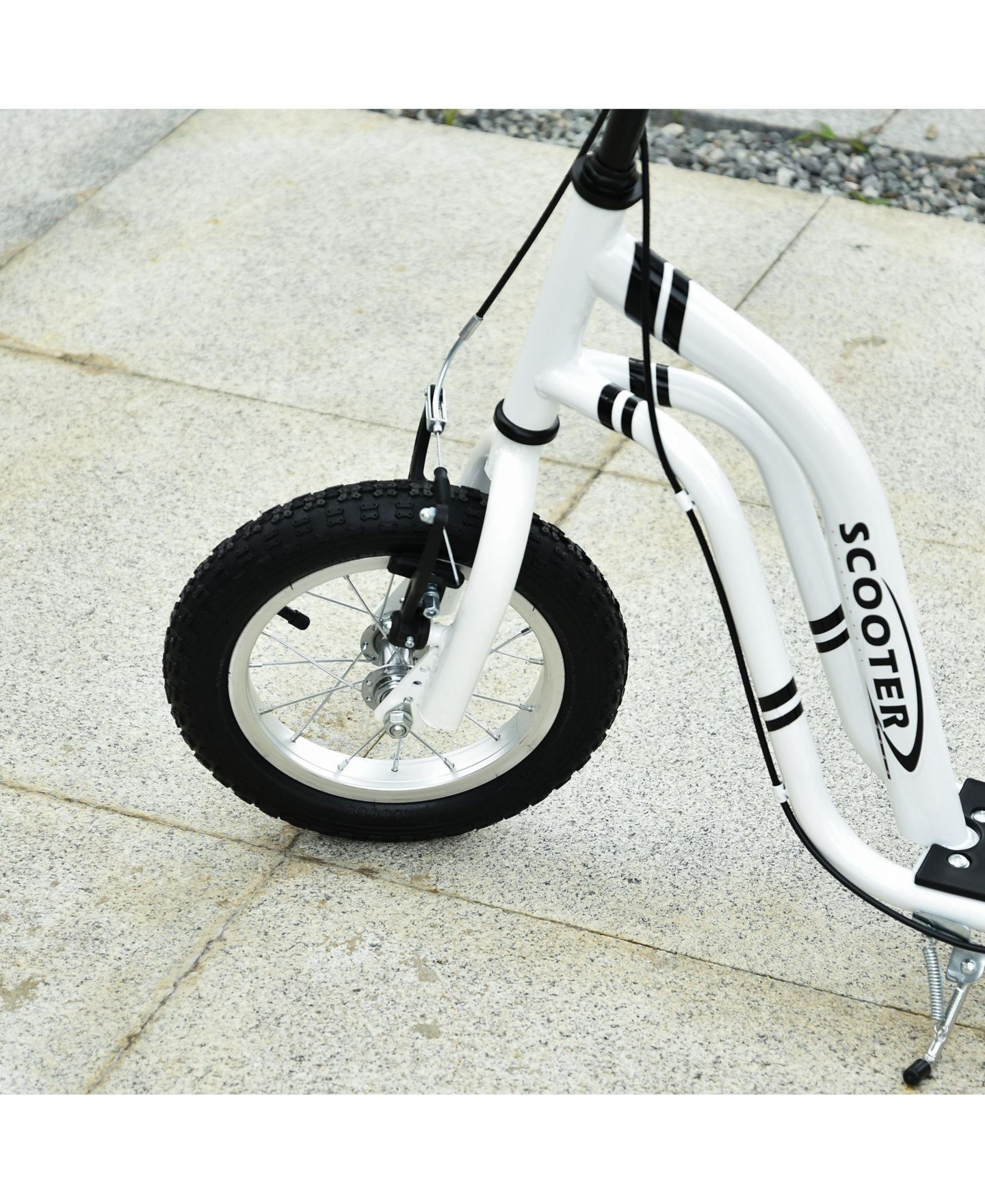 Детская игрушка Aosom Youth Scooter with Dual Brakes and Adjustable Handlebar, 220 lbs Capacity, Ages 5+ — фото 8