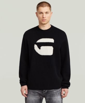 G-Star Raw - Men's Logo Relaxed-Fit Pull-On T-Shirt