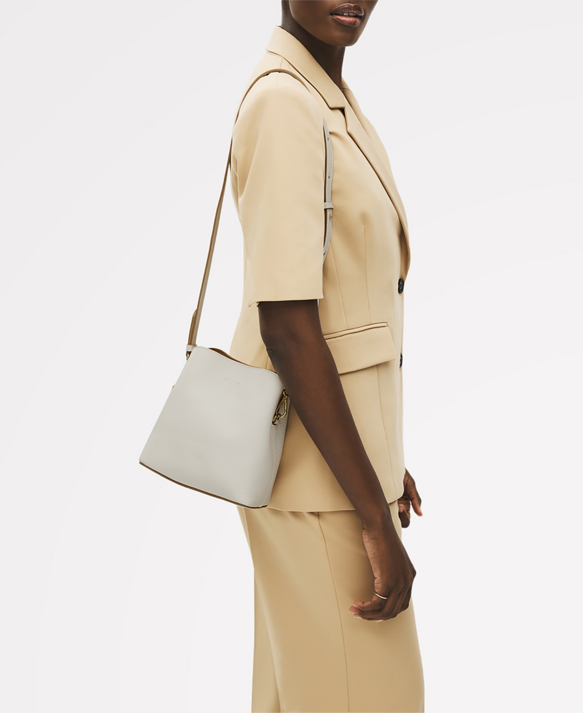 Radley London Dukes Place Mini Compartment Crossbody Bag In Gray