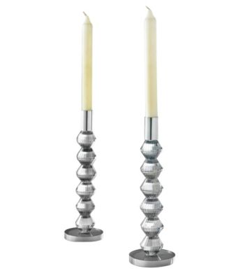 Philip Whitney - Reed Candlesticks, Set of 2