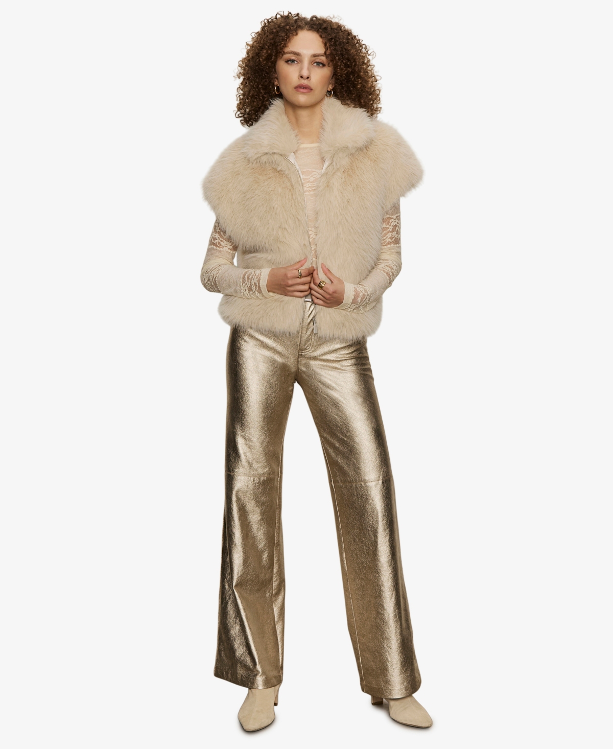 Sanctuary Women's Long-sleeve Vest Jacket In Neutral
