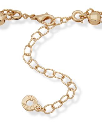 2 in 1 Glass Bezel Stone Crystal Star Multirow Necklace