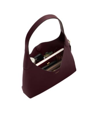 Brooklyn Large Leather Shoulder Bag 34