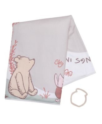Baby Disney Pooh Bear and Pals Photo Opp Milestone Fleece Blanket