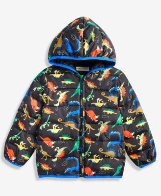 Boys' Toddler 2T-4T Camo Packable Jacket, Macy's Exclusive