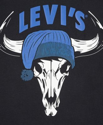 Boys' 8-20 Festive Steer Head Crewneck T-Shirt