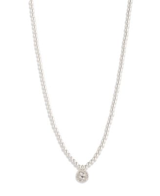 Lauren Ralph Lauren - Glass Crystal Stone Pave Beaded Pendant Necklace