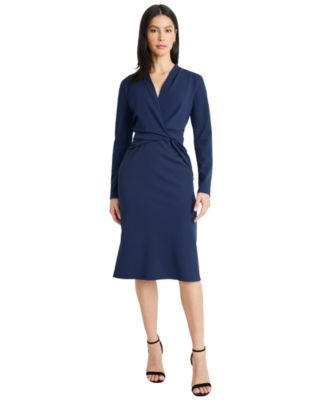 Maggy London - Women's Long-Sleeve Dress