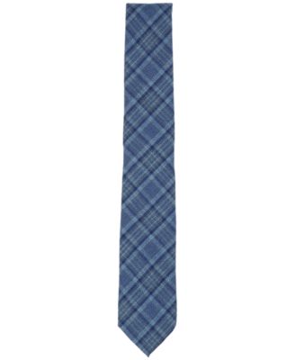 Men's Carson Plaid Tie, Macy's Exclusive