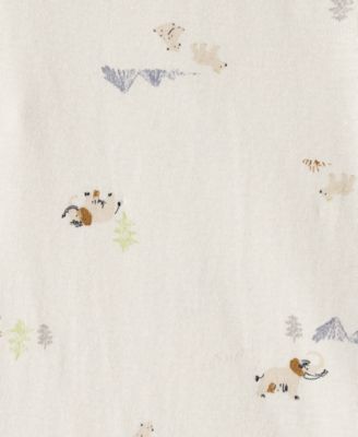 Baby Boys' Short-Sleeve Bodysuits, 5-Pack Set