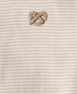 Baby Boys' or Baby Girls' Snack Time Long-Sleeve Bodysuits, 4-Pack Set