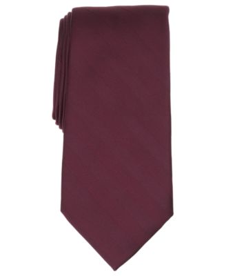 Men's Warren Stripe Solid Tie, Macy's Exclusive