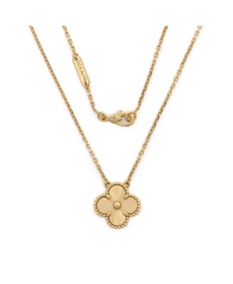 Vintage Alhambra Pendant Necklace