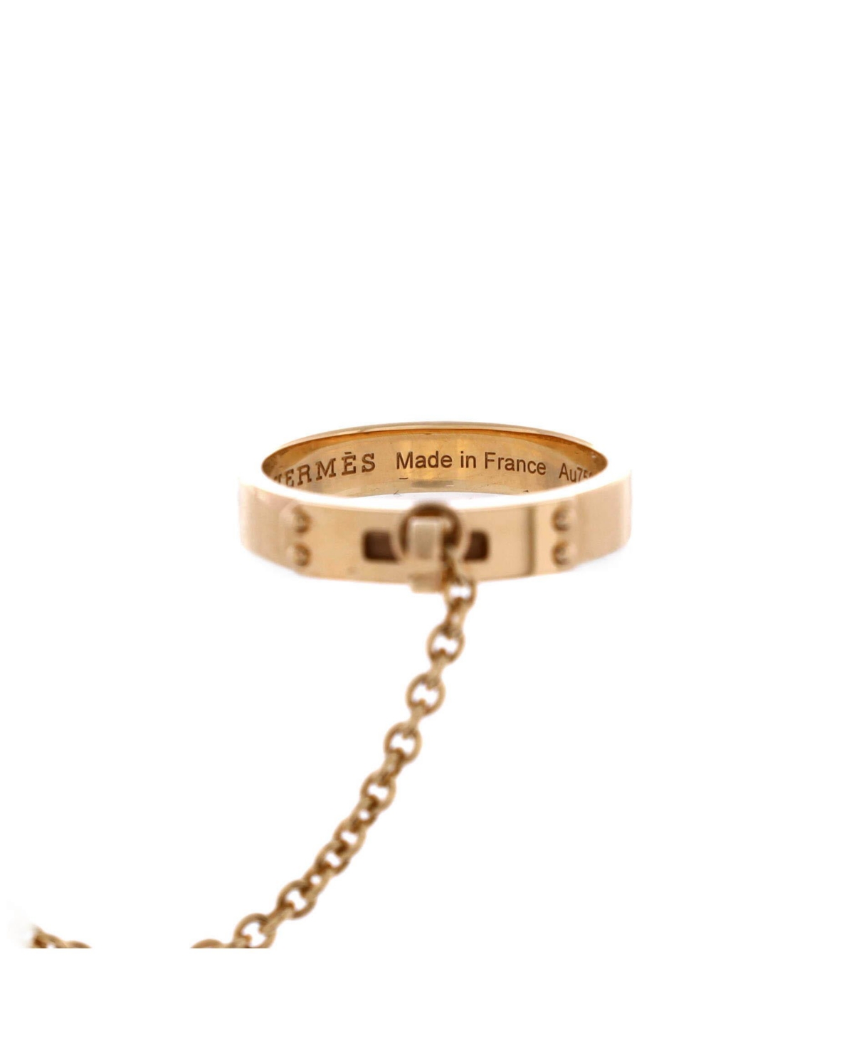 Pre-Owned Hermes Kelly Clochette Double Ring