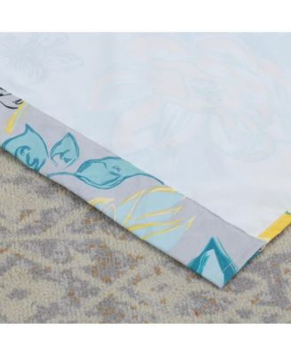 Greenland Home Fashion Watercolor Dream Curtains - Gray 42x84"