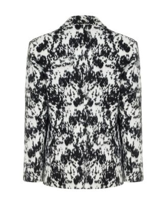 Women's Printed Double Breasted Jacket